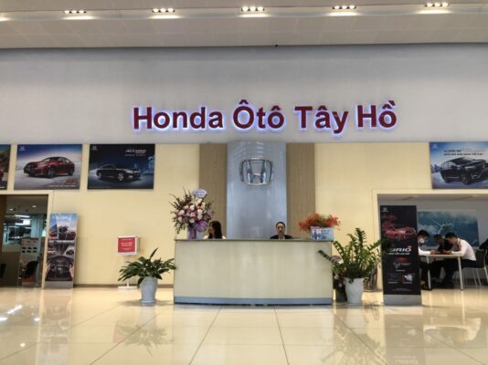 đại lý bán xe HRV Honda Tây Hồ