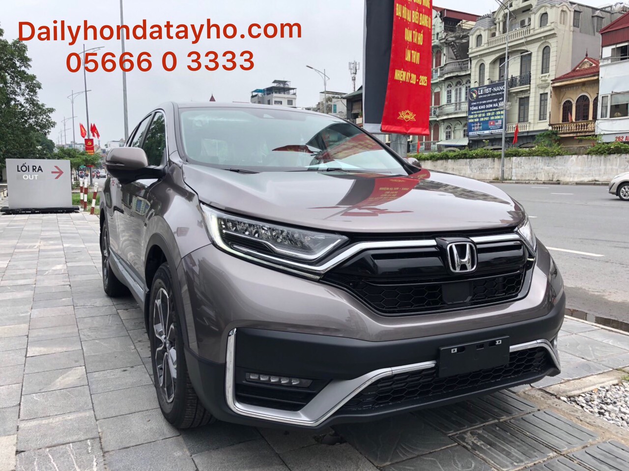 Giá Honda CRV 2022 màu Titan