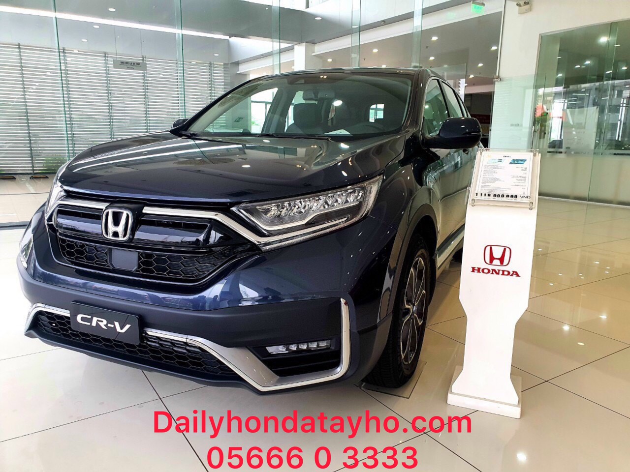 Honda CRV 2022 màu Xanh